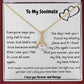 Forever and always love pendant.