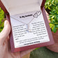 Forever and always love pendant.